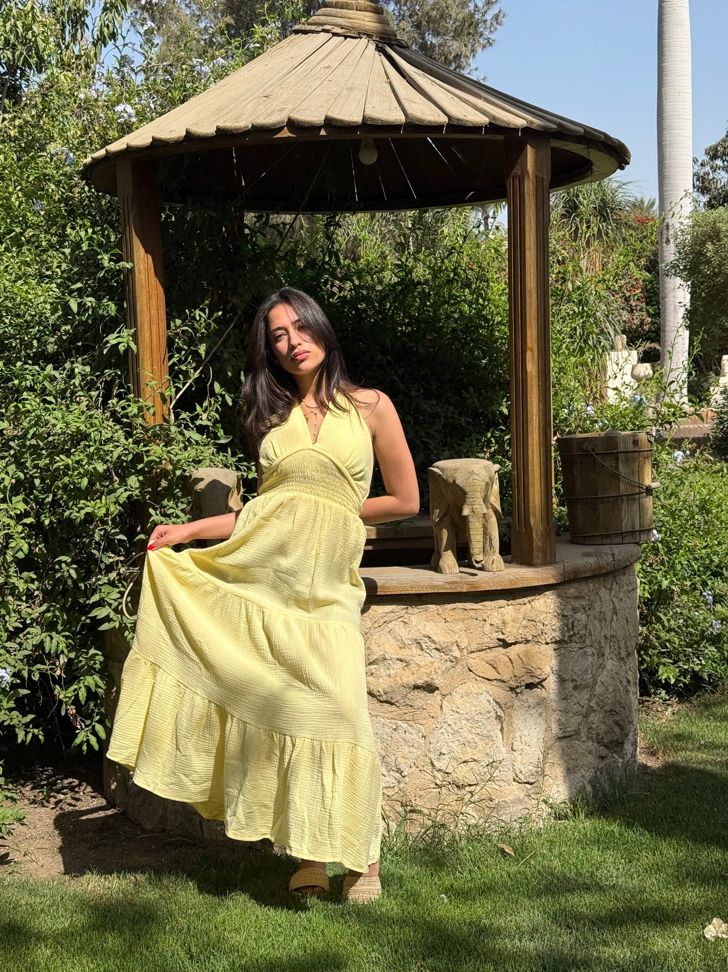 Long Flare Dress