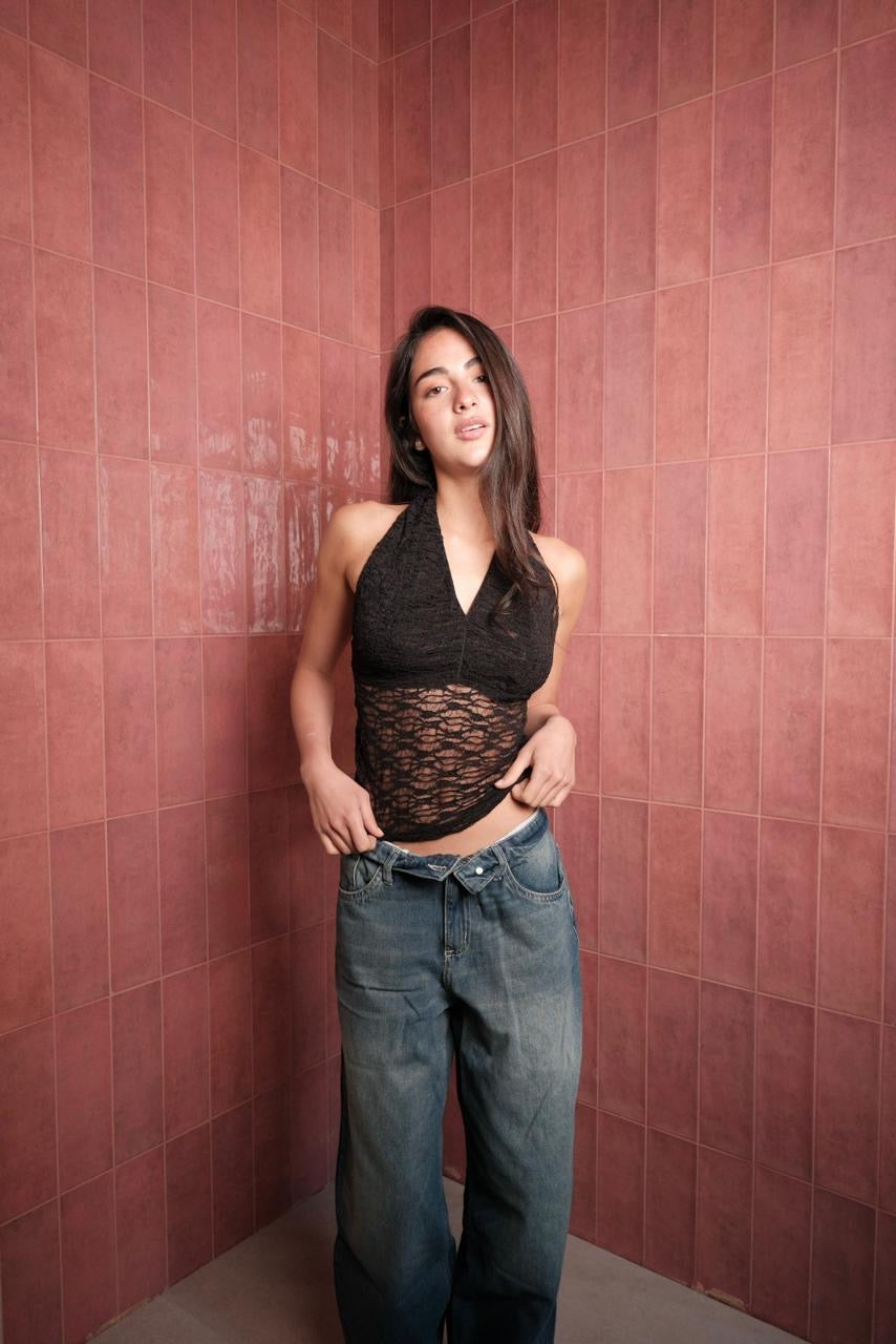 Reverse denim