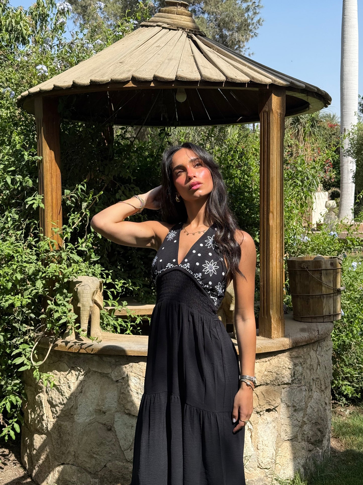 Long Flare Dress