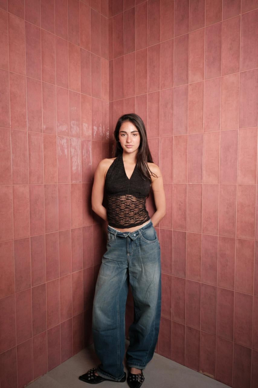 Reverse denim