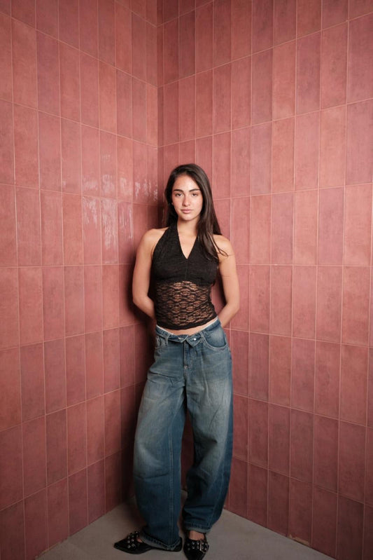 Reverse denim