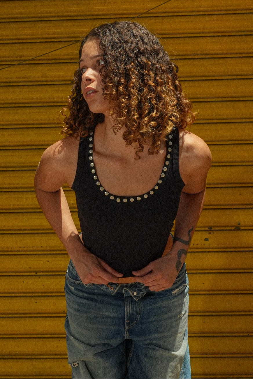 Studded Tank Top
