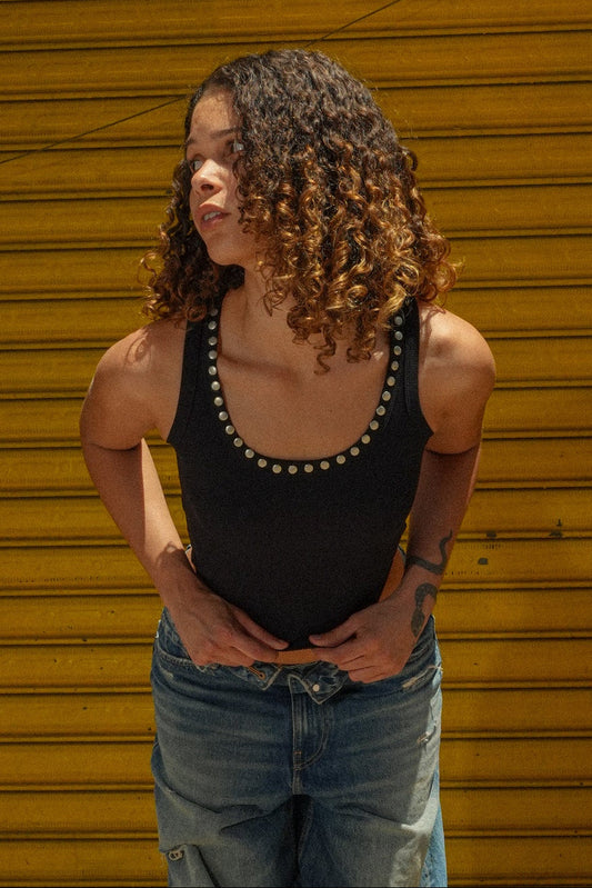 Studded Tank Top