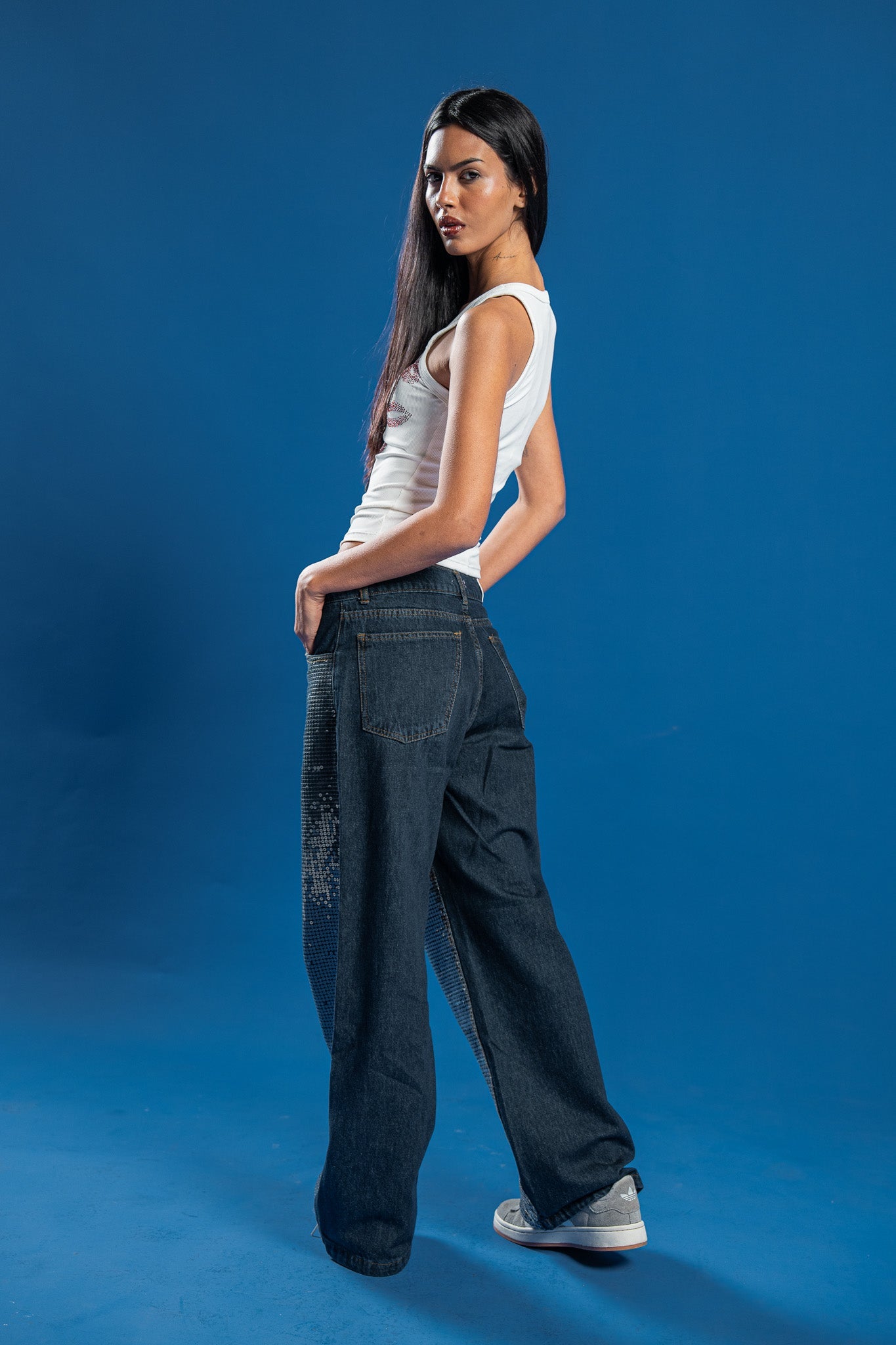 Sequins Jeans