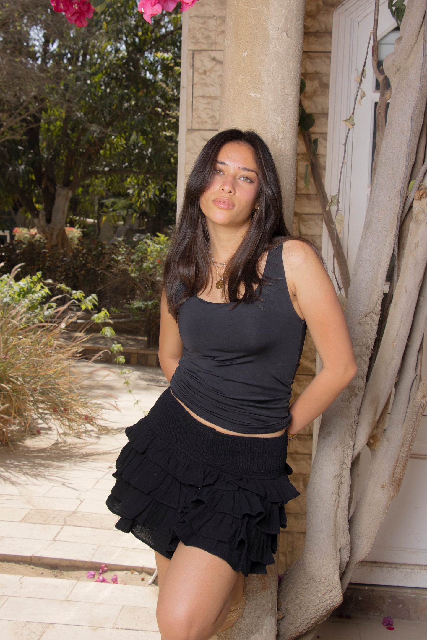 Mini Ruffle Skirt