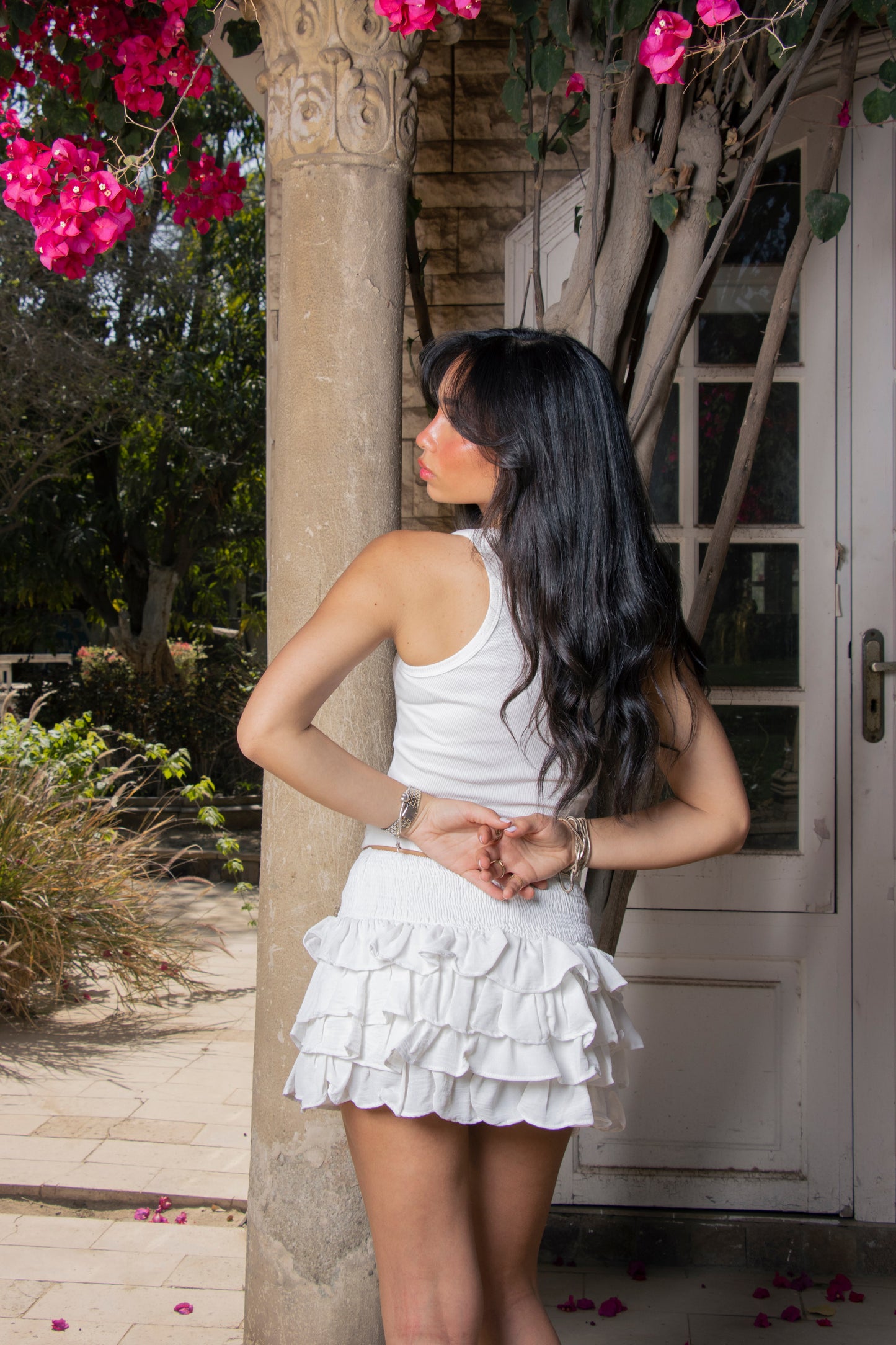 Mini Ruffle Skirt