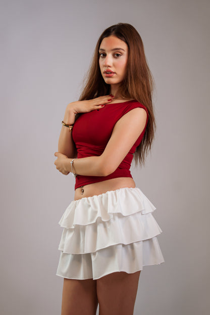 Ruffled Skirt