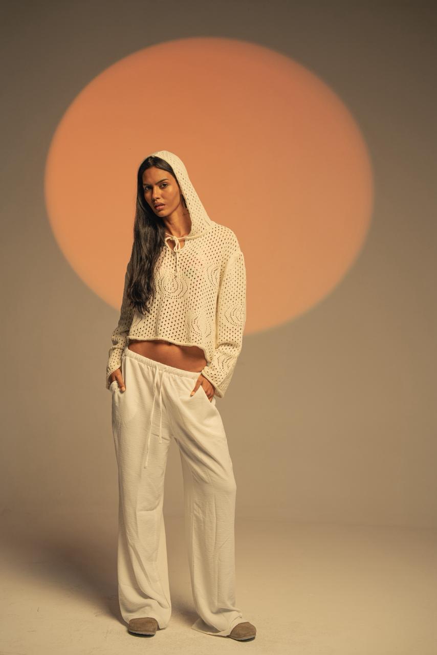 Flowy White Pants